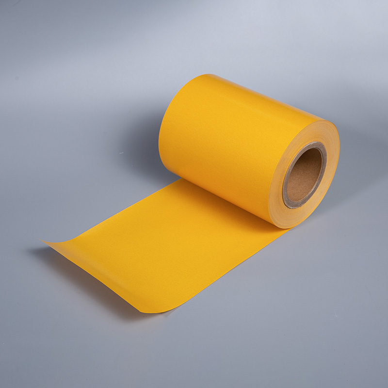 Ginger Yellow Silica Gel Release Paper