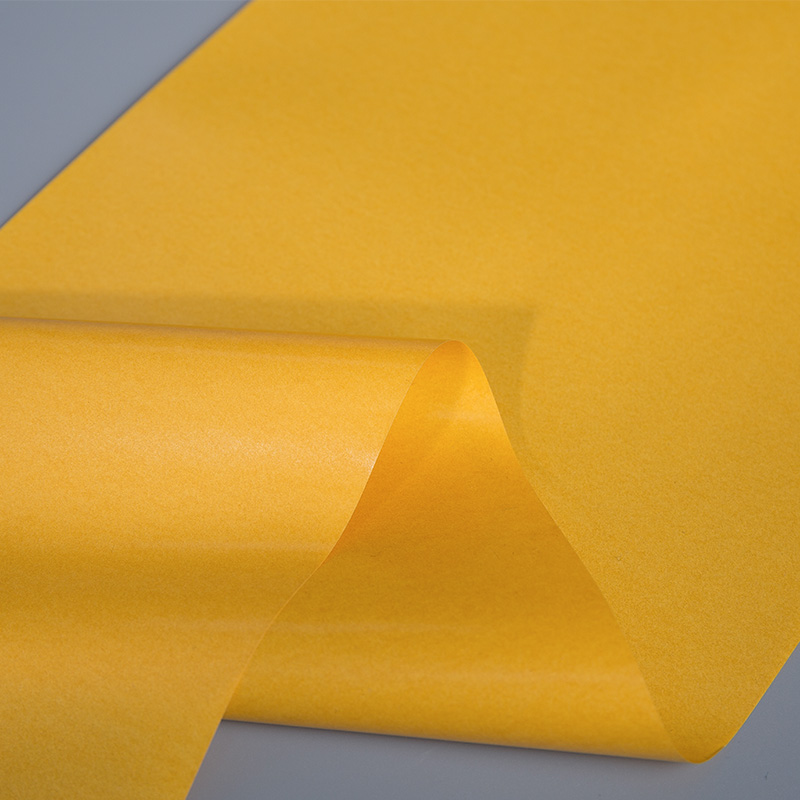 Ginger Yellow Silica Gel Release Paper